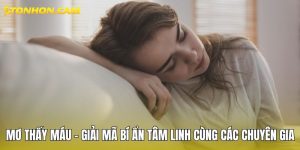 Mơ Thấy Máu